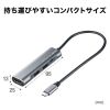 USB Type-C hbLOXe[V PD/60WΉ 4KΉ 4in1 HDMI Type-C USB3.0 USB2.0 P[u30p USB-3TCH37GM