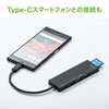 USB Type CR{nu iJ[h[_[tE3|[gEubN) USB-3TCHC16BK