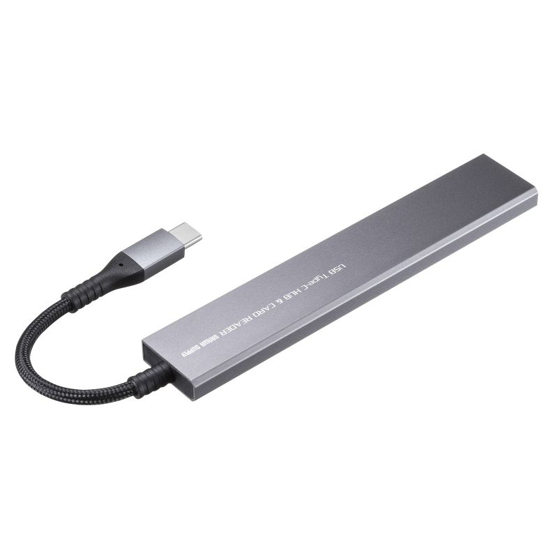 USBnu Type Cڑ 3|[g Xnu J[h[_[t A~ iCbV USB-3TCHC20MS