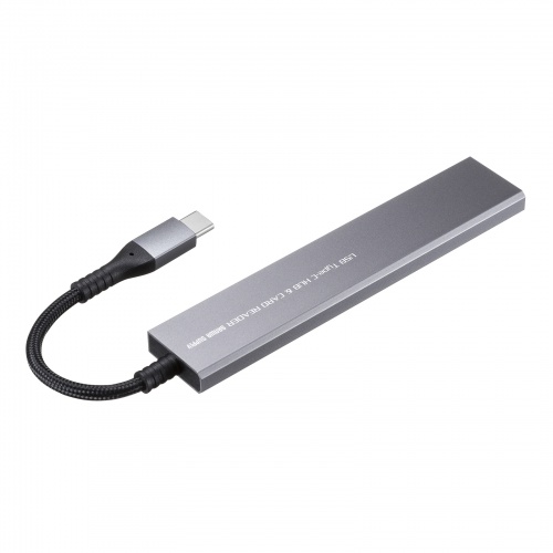 USBnu Type Cڑ USB A 1|[g Type C 2|[g Xnu J[h[_[t A~ iCbV USB-3TCHC22MS