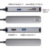 AEgbgFUSB Type-C}`ϊA_v^ HDMI SD/microSDJ[h[_[t 4K/60Hz DisplayPort Alternate Mode ZUSB-3TCHC5S
