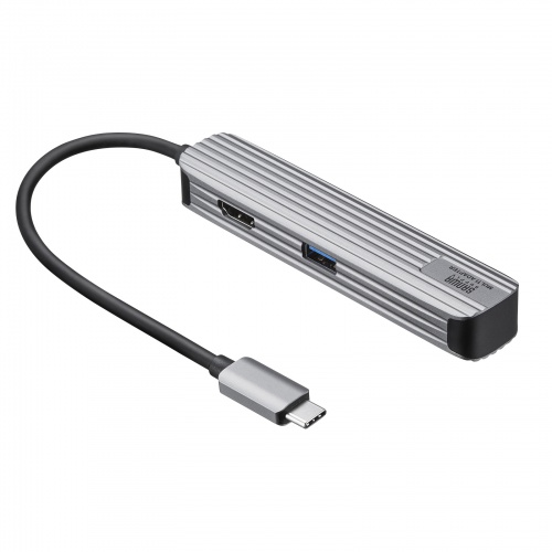 USB Type-Cマルチ変換アダプタ HDMI SD/microSDカードリーダー付き 4K/60Hz DisplayPort Alternate Mode USB-3TCHC5S