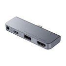 USB Type-C ドッキングステーション iPad Pro専用 PD/60W対応 4K対応 4in1 HDMI Type-C USB3.0 3.5mmイヤホンジャック テレワーク 在宅勤務