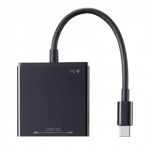 サンワサプライ USB Type-C ハブ (3ポート) USB-3TCP9BK