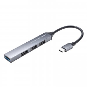 USB�n�u USB  Type-C�ڑ� USB A 4�|�[�g USB 5Gbps USB2.0 �X�����n�u �A���~