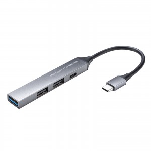 USB�n�u USB  Type-C�ڑ� USB A 3�|�[�g Type-C 1�|�[�g USB 5Gbps USB2.0 �X�����n�u �A���~