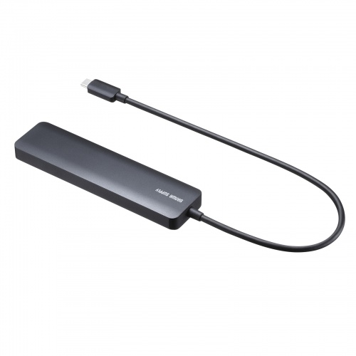 hbLOXe[V Type-C ڑ 5 in 1 HDMI2 2ʏo 4K/60HzΉ PD100W X RpNgUSB A 2 P[u30cm USB-5TCHHPS22BK