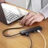 hbLOXe[V Type-C ڑ 5 in 1 HDMI2 2ʏo 4K/60HzΉ PD100W X RpNgUSB A 2 P[u30cm USB-5TCHHPS22BK