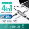 USB-C �n�u �X���� HDMI�f���o�� USB A�~1 USB-C�~1 LAN PD100W�Ή� ���M�\�� 15cm
