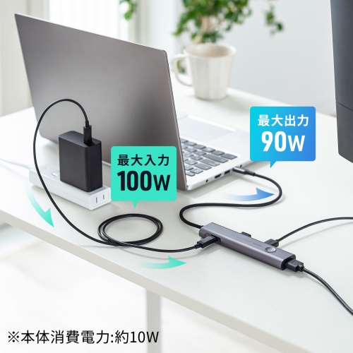 hbLOXe[V USB Type-C ON/OFFXCb`t HDMI 4K/60Hz USB PD100WΉ USB 5Gbps P[ǔ^ oC ^ USB-5TCHP18GM