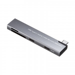 USBnu USB-Cڑ 4-in-1 } ^ X J[h[_[t USB 5Gbps Type-C PD100W RpNg