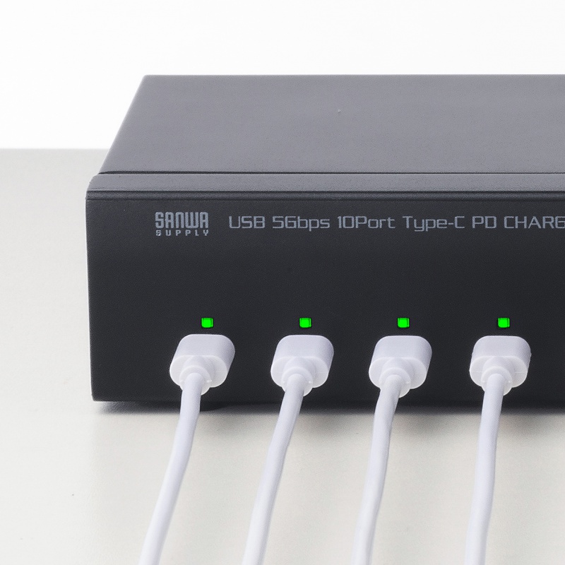 Type-C 10�|�[�g�n�u USB 5Gbps iPad�E�^�u���b�g 10�䓯���[�d/���� �Z���t�p���[ USB PD 27W �f�C�W�[�`�F�[���\ �w�Z�E�@�l����