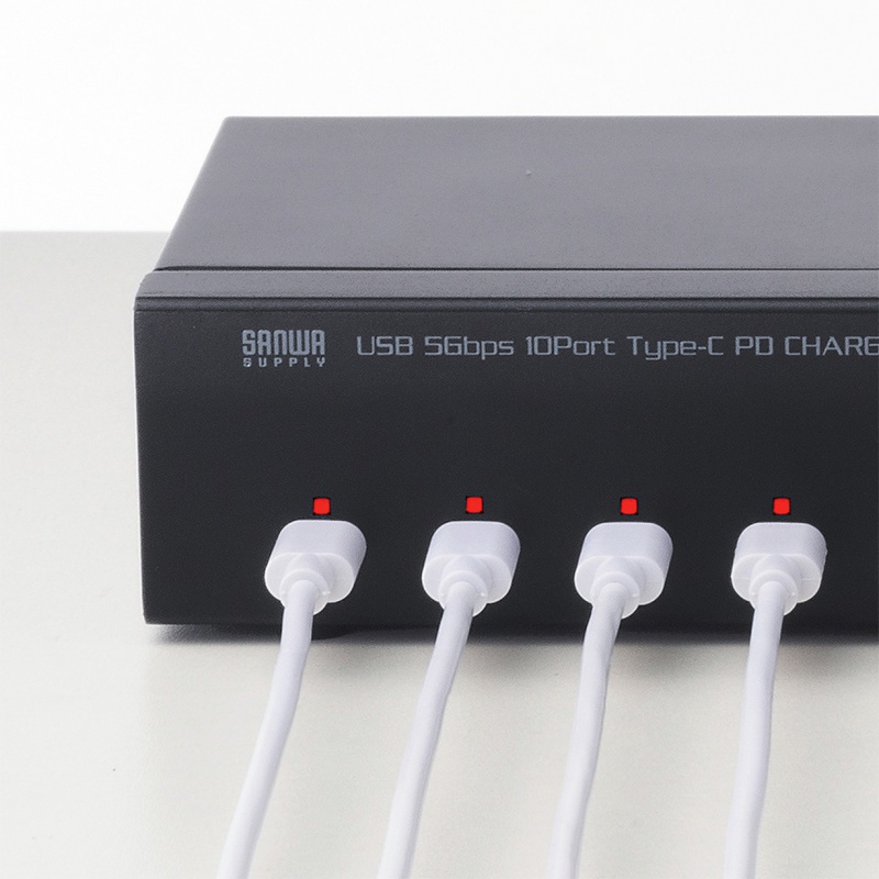 Type-C 10�|�[�g�n�u USB 5Gbps iPad�E�^�u���b�g 10�䓯���[�d/���� �Z���t�p���[ USB PD 27W �f�C�W�[�`�F�[���\ �w�Z�E�@�l����