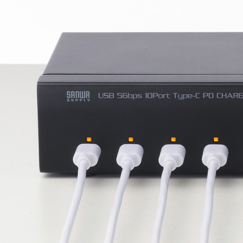 Type-C 10�|�[�g�n�u USB 5Gbps iPad�E�^�u���b�g 10�䓯���[�d/���� �Z���t�p���[ USB PD 27W �f�C�W�[�`�F�[���\ �w�Z�E�@�l����