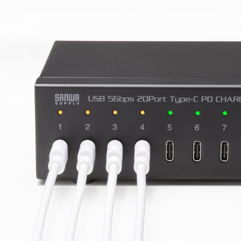 Type-C 20�|�[�g�n�u USB 5Gbps iPad�E�^�u���b�g 10�䓯���[�d/���� �Z���t�p���[ USB PD 27W �f�C�W�[�`�F�[���\ �w�Z�E�@�l����