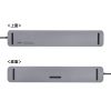 hbLOXe[V USB Type-C HDMI~3ʏo͑Ή LAN 3.5XeI~jvO 4KΉ USB-CVDK13