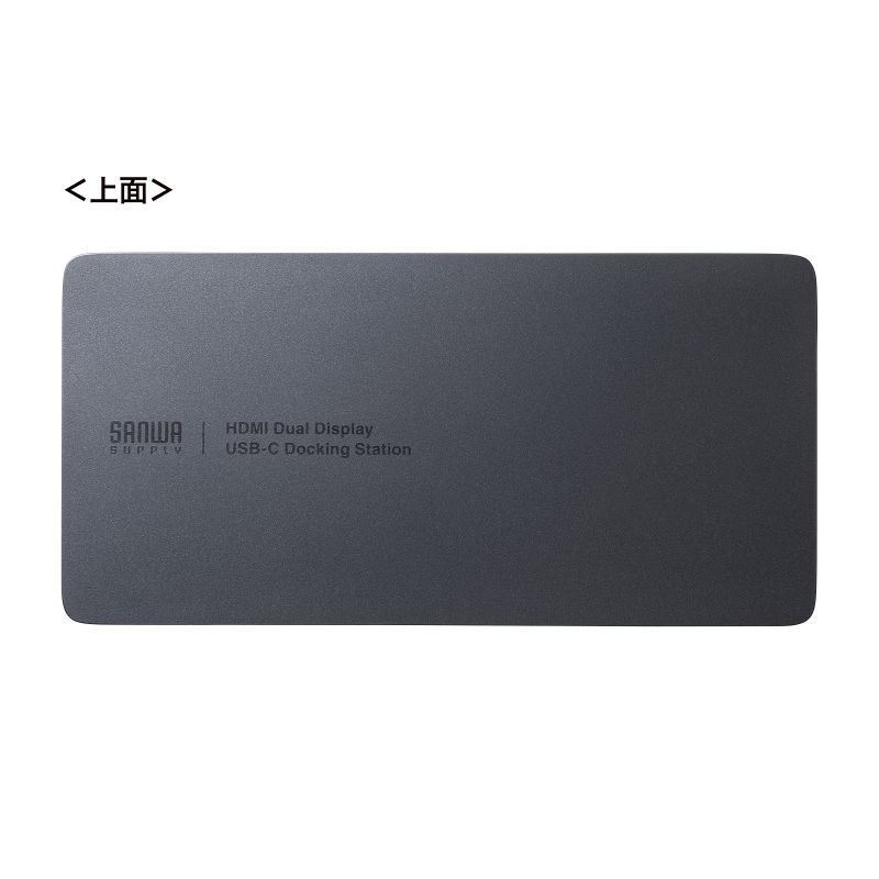 USB Type-Cドッキングステーション HDMI×2画面出力 LAN PD充電 据え置き USB-CVDK15
