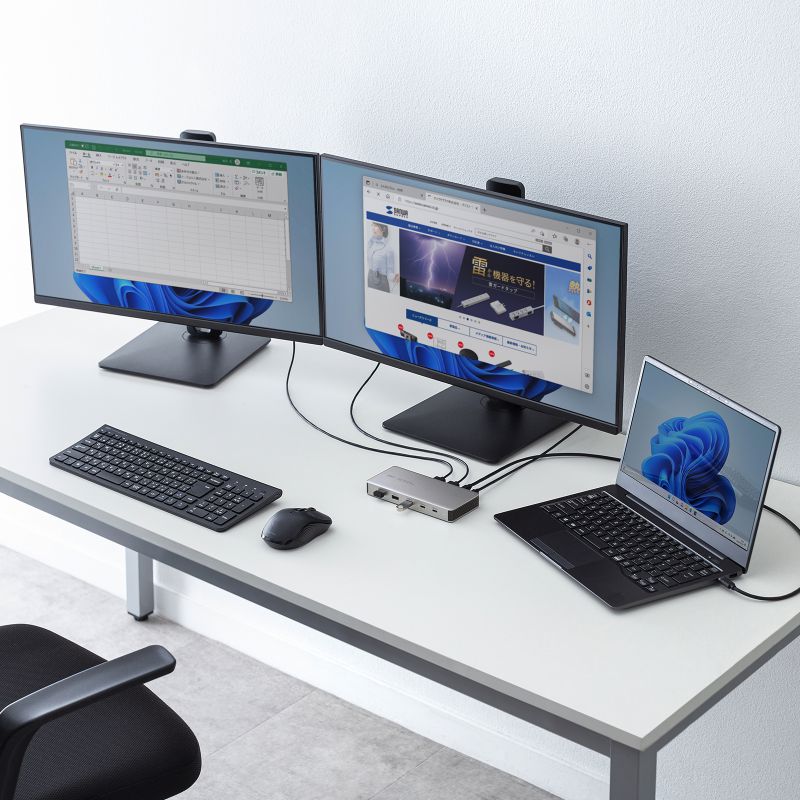 hbLOXe[V 2 4K 10-in-1 USB-Cڑ PD100W[d HDMI~2 USB-A~5 USB-C~2 u^ Vo[