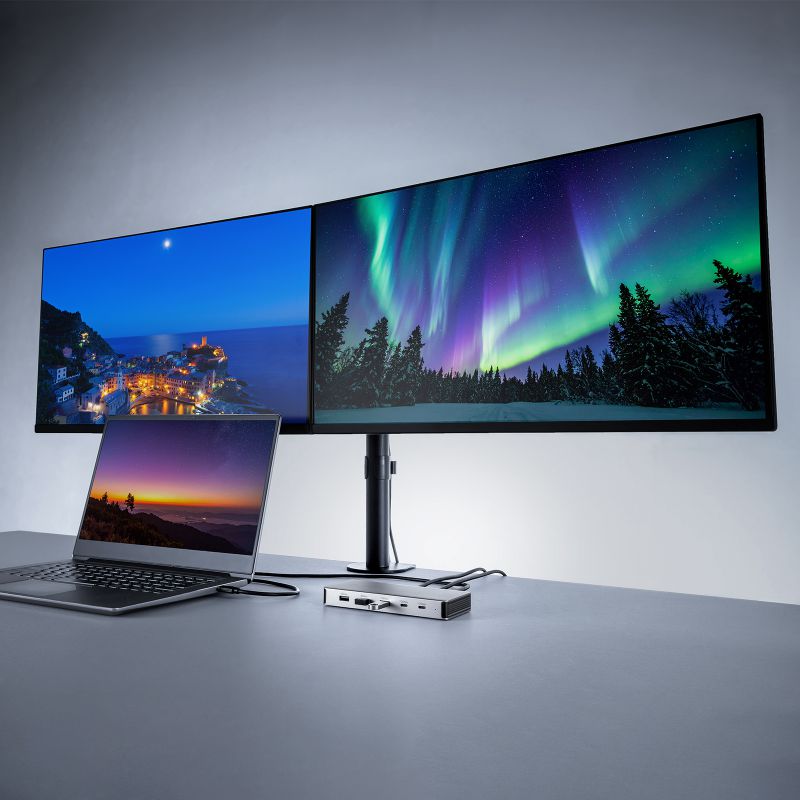 hbLOXe[V 2 4K 10-in-1 USB-Cڑ PD100W[d HDMI~2 USB-A~5 USB-C~2 u^ Vo[
