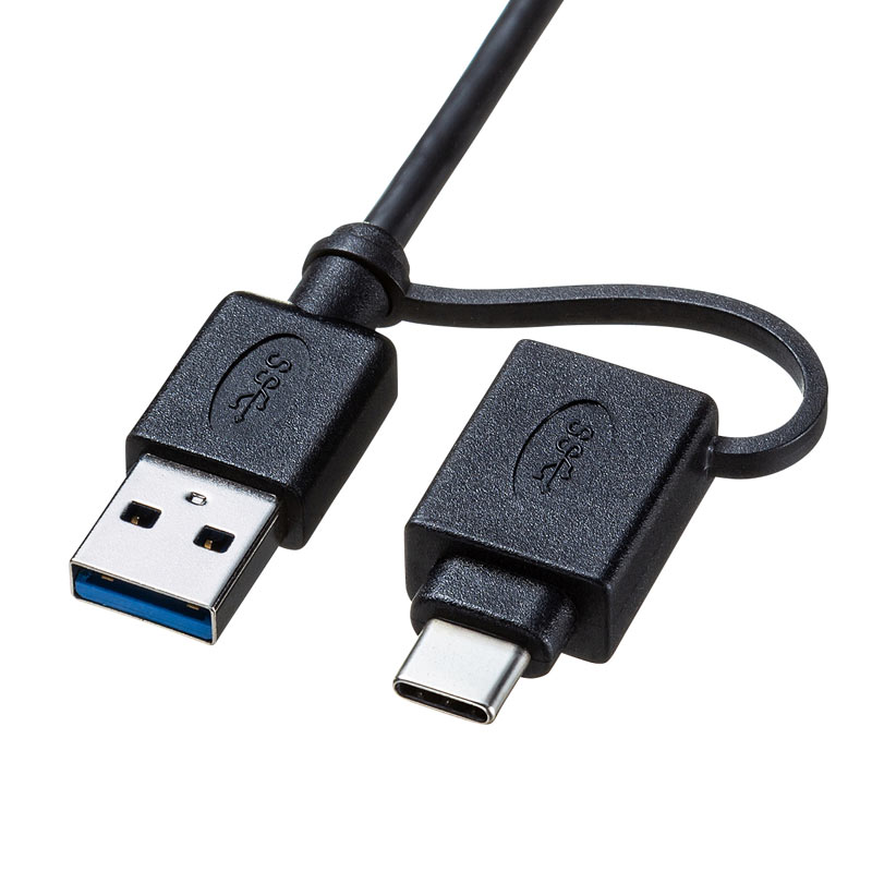 Type-C・USB3.2A接続デュアルHDMIドッキングステーション USB-CVDK7