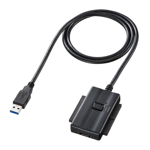 IDE/SATA-USB3.0ϊP[u USB-CVIDE5