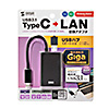 LANA_v^(USB3.1 TypeC-LANϊEUSBnu1|[gEubN) USB-CVLAN4BK