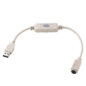 USB-PS2コンバータケーブル USB-CVPS1