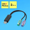 USB-PS/2ϊRo[^(}EX/L[{[hڑ) USB-CVPS6