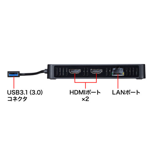 USB3.1-HDMIfBXvCA_v^(4KΉE 2óELAN-|[gt) USB-CVU3HD3
