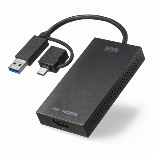 USB A/Type-C両対応 HDMIディスプレイアダプタ USBType-C-HDMI変換 ...