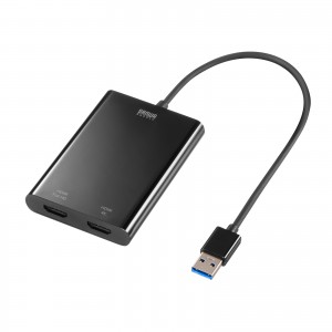 USB-HDMIfBXvCA_v^ 4K/30HzΉ 2ʏo USB 5Gbps