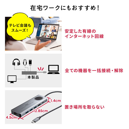 USB3.2 Gen2対応Type-Cドッキングステーション｜サンプル無料貸出対応 ...