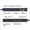 USB Type-C hbLOXe[V nu USB PD HDMI SD MicroSD J[h[_[ USB3.2 Gen1 DisplayPort Alt mode USB-DKM3BK