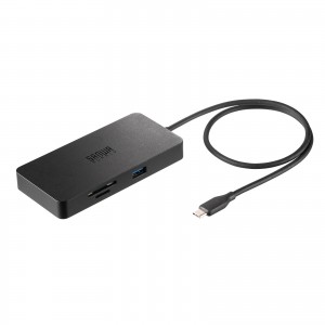 Type-C hbLOXe[V nu 2ʏo 7-in-1 Type-Cj^[Ή 4K/60Hz 8KΉ HDMI PD[d USB3.0 5Gbps ubN