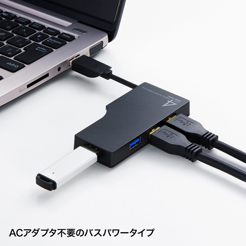 USB3.0nui4|[gEP[u[EoXp[EubNj USB-HAM405BK