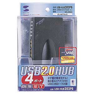 USB 2.0 nu(4|[gEp[ubN) USB-HUB202PB