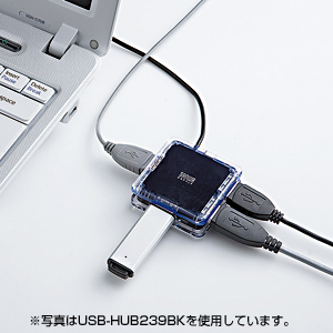 y킯݌ɏz USB2.0nui4|[gEu[j USB-HUB239BL