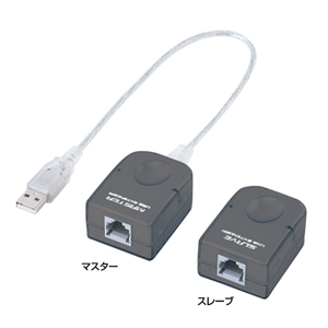 USB1.1エクステンダー(40m延長・LAN経由）