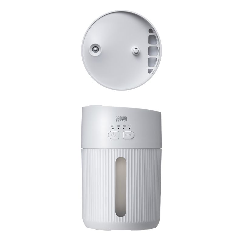 USB������ ��� �����g�� �ォ�狋�� ��e�� 400ml �É� ���^ USB���d�� ���R��h�~ LED���C�g �^�C�}�[ �I�t�B�X �f�X�N �z���C�g