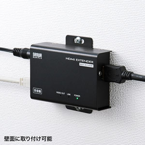 サンワサプライ VGA-EXHDLT HDMIエクステンダー HDMI エクステンダー LAN 変換 延長器 最大70m 高画質 4K 60Hz