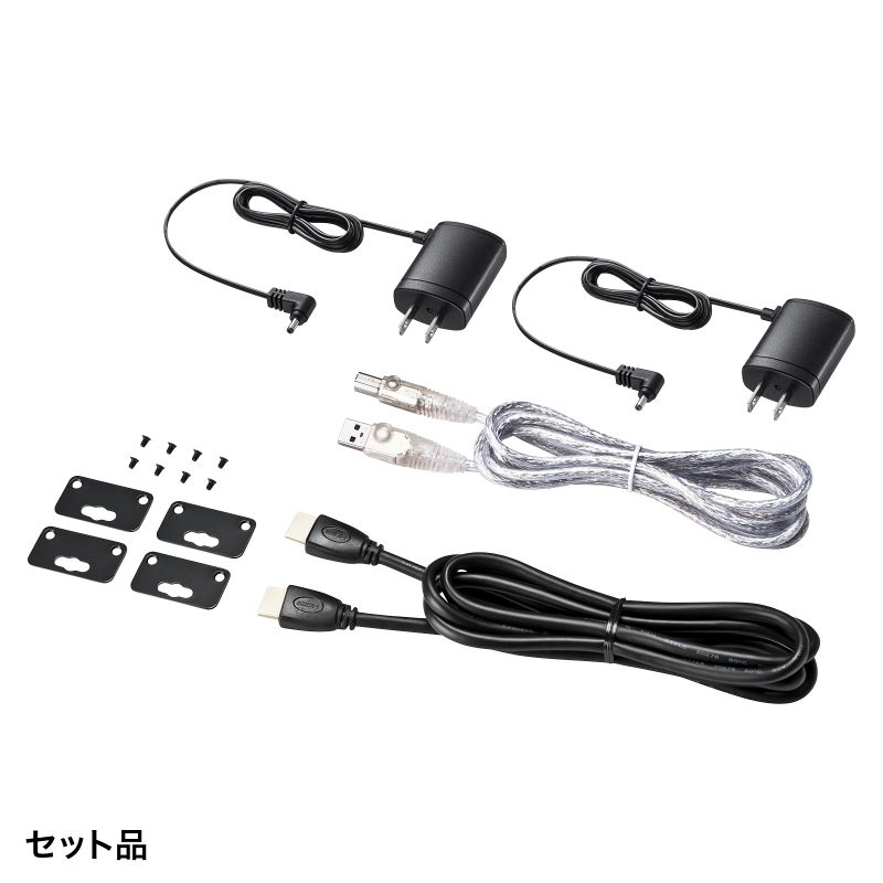 HDMI+USB2.0エクステンダー フルHD 40m 延長器｜サンプル無料貸出対応 VGA-EXHDU |サンワダイレクト