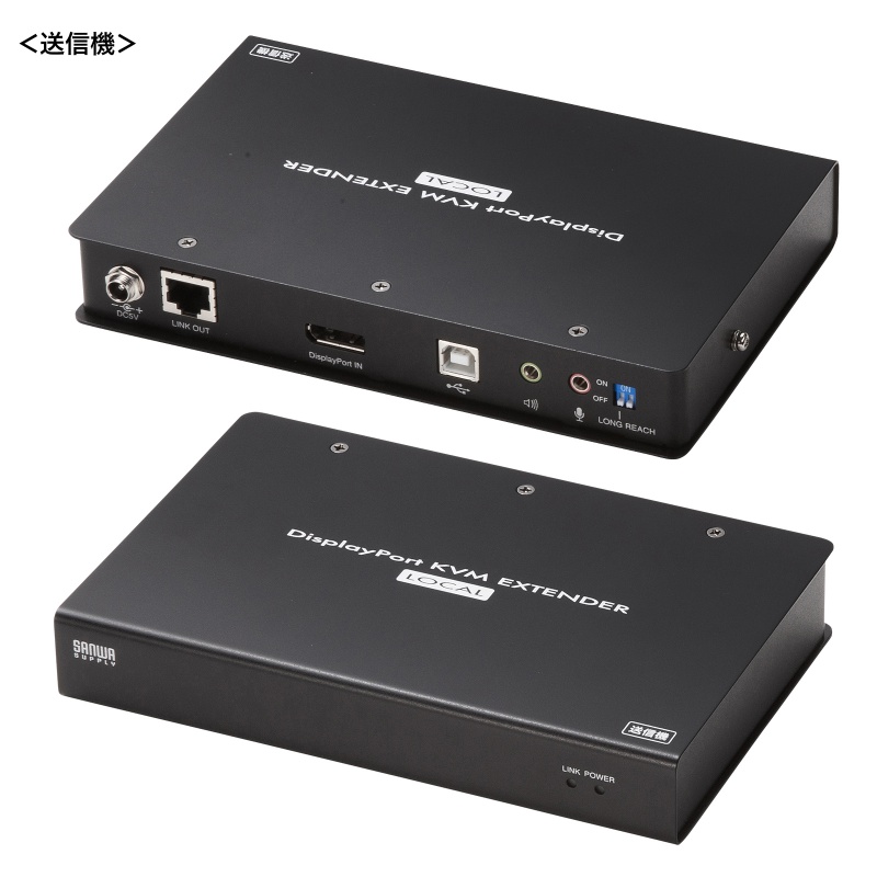 KVM�G�N�X�e���_�[ DisplayPort USB�p