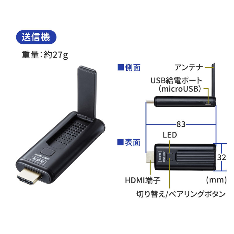 CX HDMI GNXe_[  ő15m tHD 掿  M@̂ i Pi   USBd }Ŏg VGA-EXWHD9TX