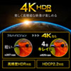 HDMI分配器 1入力 4出力 4K/60Hz HDR 対応 HDMIスプリッター
