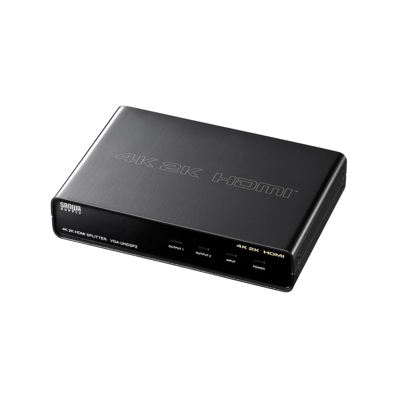 4K2K対応HDMI分配器（2分配）｜サンプル無料貸出対応 VGA-UHDSP2