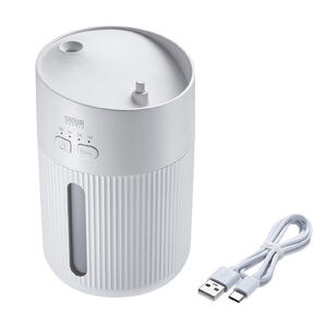 �A�E�g���b�g�FUSB������ ��� �����g�� �ォ�狋�� ��e�� 400ml �É� ���^ USB���d�� ���R��h�~ LED���C�g �^�C�}�[ �I�t�B�X �f�X�N �z���C�g