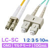 t@CoP[u OM3 10GBASE-SR/SWKi 10Gbps }`[h LC~2-SC~2 Kl^ 2c 50m