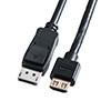 DisplayPort-HDMIϊP[u(4K/60HzΉEANeBu^CvEDisplayPortEHDMIϊE4Ko͉\Eb`j